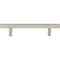 Jeffrey Alexander 96 mm Center-to-Center Satin Nickel Square Dominique Cabinet Bar Pull 845-96SN - alternate 5